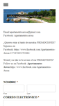 Mobile Screenshot of apartamentosarosa.com